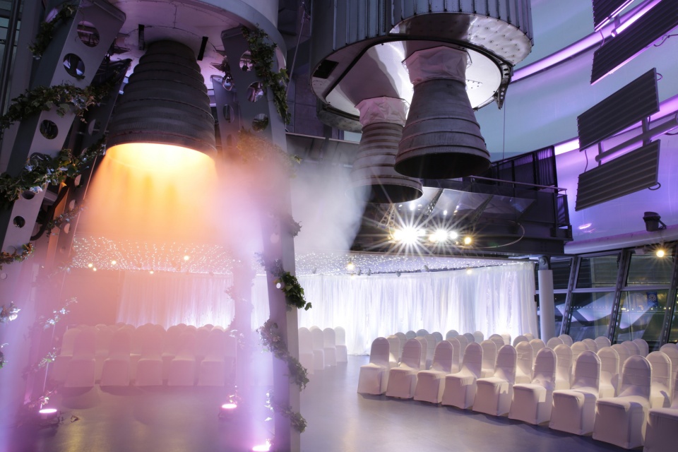 Get Wed Under an Awesome Rocket