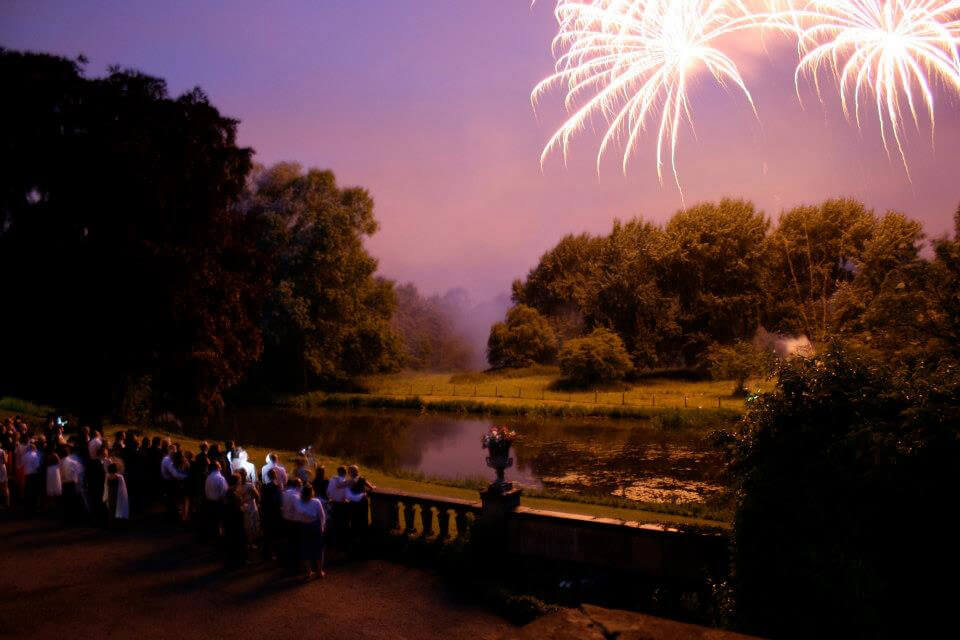 Fireworks at Trumpton Hall
